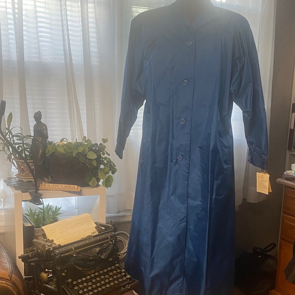 Women’s Blue Rain Coat